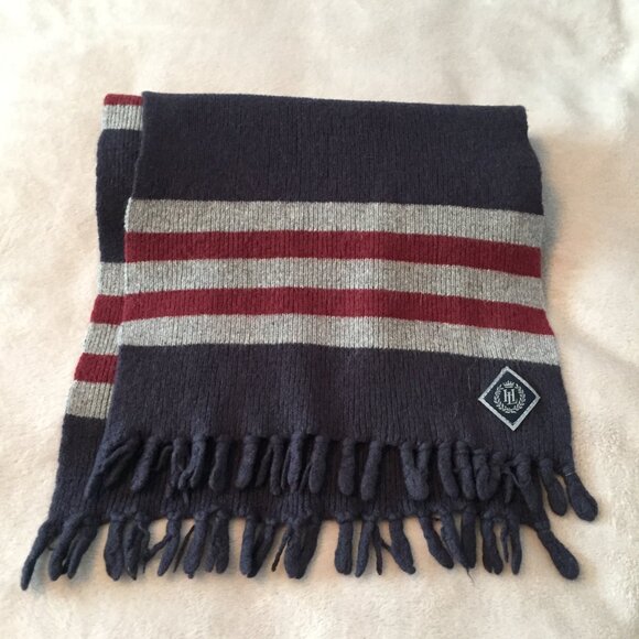 HENRY LLOYD pure wool scarf - Picture 3 of 4